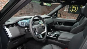 Range Rover Autobiography Luxury Car in Black color