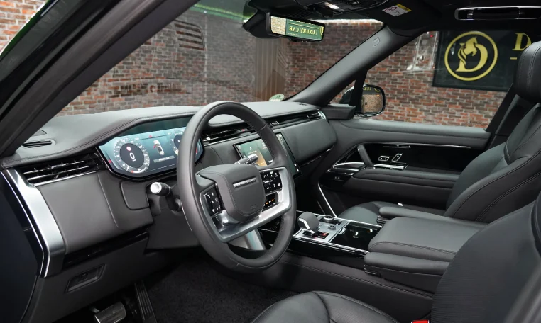 Range Rover Autobiography Luxury Car in Black color