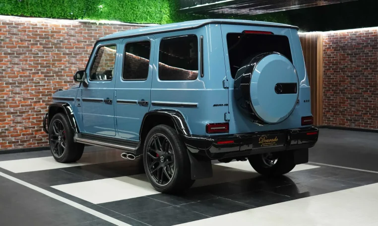 Mercedes-Benz G-Class Double Night Package in China Blue Luxury Car Sale in Dubai