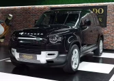Land Rover Defender 110 P400 SE in Black Luxury car for sale in Dubai