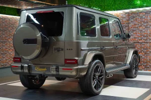 Mercedes G 63 Night Package in Travertine Dealership in Dubai