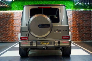 Mercedes G 63 Night Package in Travertine Dealership in Dubai UAE