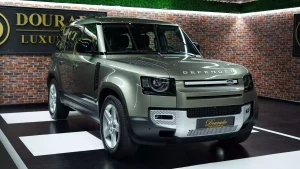 2023 Land Rover Defender P400 SE: Luxury in Elegant Green for sale in UAE