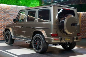 Mercedes G 63 Night Package in Travertine Dealership in UAE