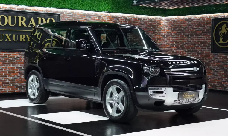 Land Rover Defender 110 P400 SE in Black for sale in Dubai
