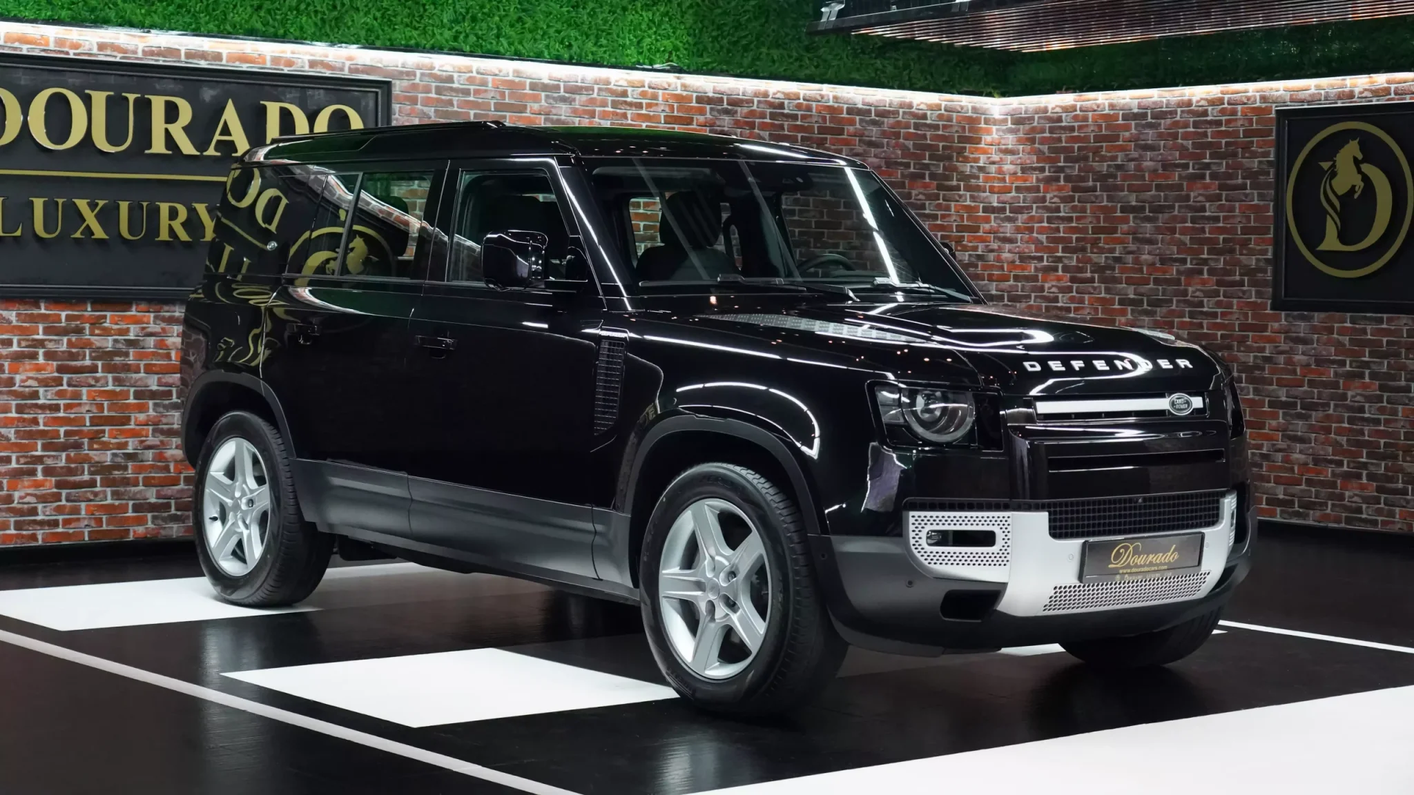 Land Rover Defender 110 P400 SE in Black for sale in Dubai