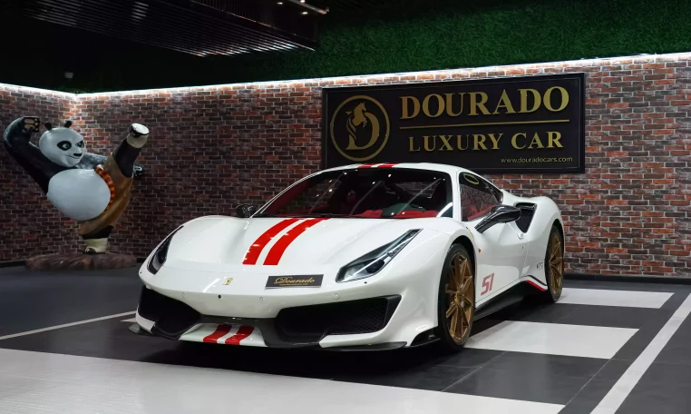 Buy Ferrari 488 Pista Exotic Car in Dubai UAE