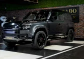 Dubai Land Rover Defender in Grey Luxury car for sale
