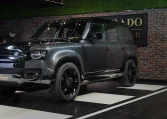 Land Rover Defender in Grey Dealership Dubai