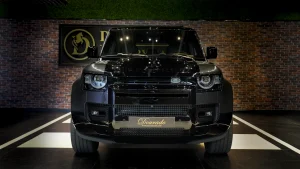 Land Rover Defender in Grey Dubai Dealership
