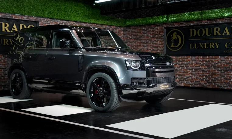 Land Rover Defender in Grey Dubai Dealers
