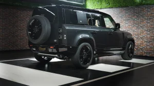 Buy Land Rover Defender in Grey Luxury car in Dubai UAE