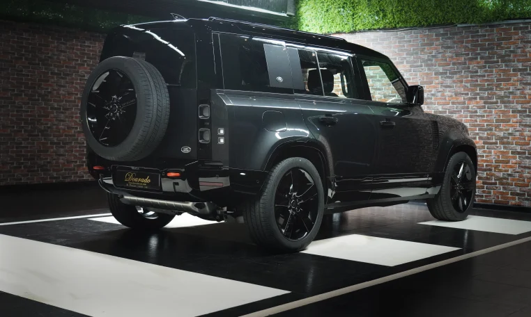 Buy Land Rover Defender in Grey Luxury car in Dubai UAE