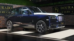 Buy Rolls Royce Cullinan Blue in UAE