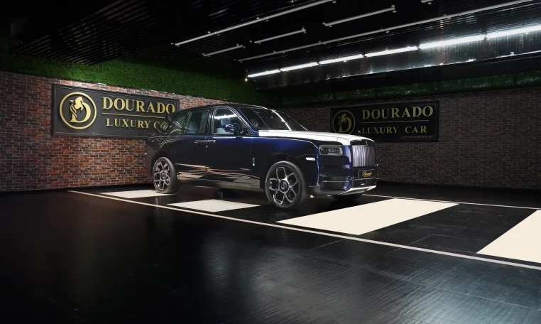 Buy Rolls Royce Cullinan Blue in Dubai