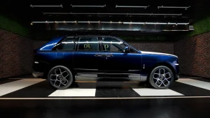 Buy Rolls Royce Cullinan Blue in Dubai UAE