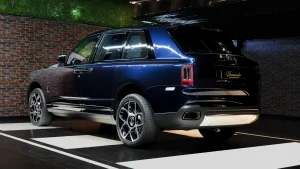 Buy Rolls Royce Cullinan Blue Luxury Car in Dubai