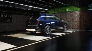 Buy Rolls Royce Cullinan Blue Exotic Car in Dubai
