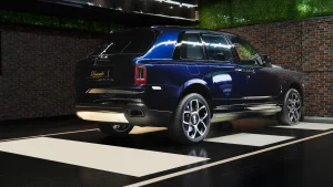 Buy Rolls Royce Cullinan Blue Exotic Car in Dubai UAE