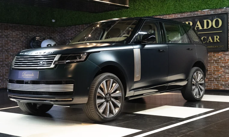 Buy Range Rover Autobiography Supercar in Green Dealership Dubai