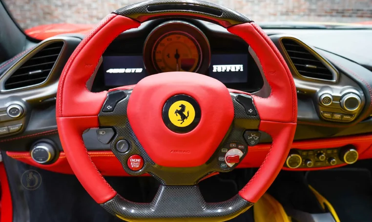 Ferrari 488 GTB Red supercar for sale