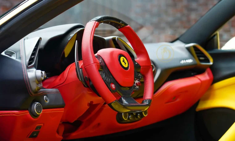 Ferrari 488 GTB Red exotic car