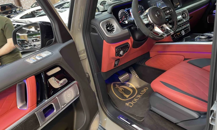 Mercedes g63 in Gray Luxury Car for Sale in Dubai