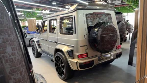 Mercedes g63 brabus car Showroom