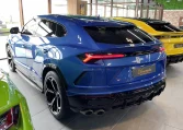 Lamborghini URUS Blue Dealership in Dubai UAE