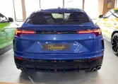 Lamborghini URUS Blue Car Dealership in Dubai