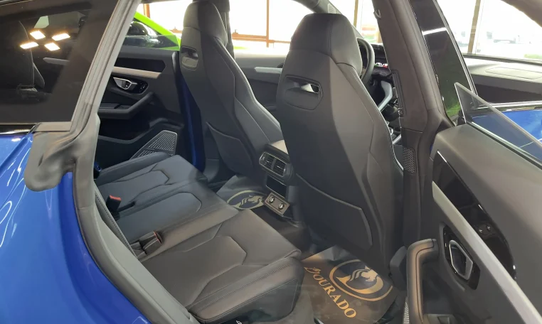 Lamborghini URUS Blue Super Car Dealership in Dubai