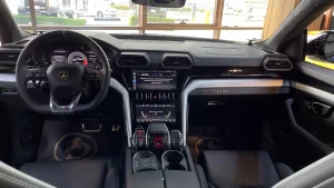 Lamborghini URUS Blue Exotic Car Dealership in Dubai