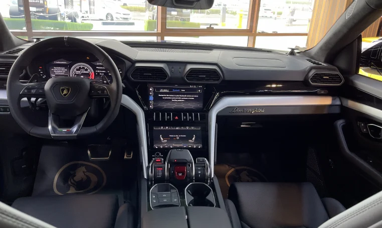Lamborghini URUS Blue Exotic Car Dealership in Dubai