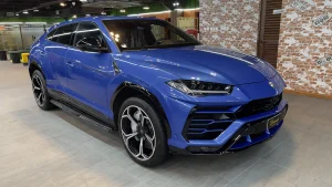 Buy Lamborghini URUS Blue Super Car in Dubai
