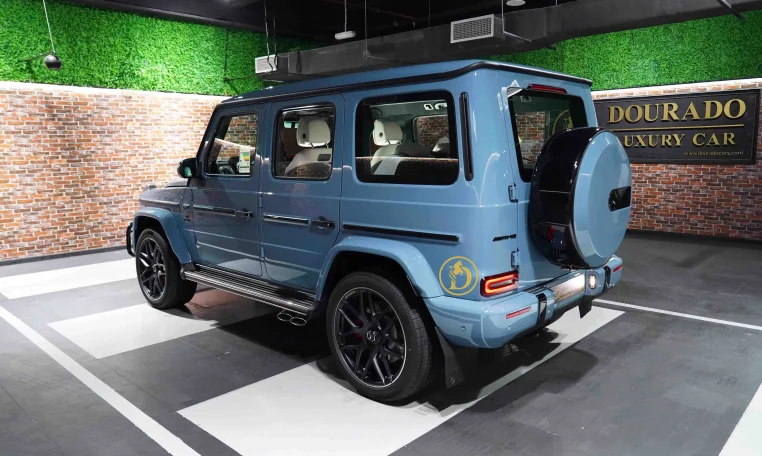 Buy Mercedes G63 AMG in China Blue in Dubai