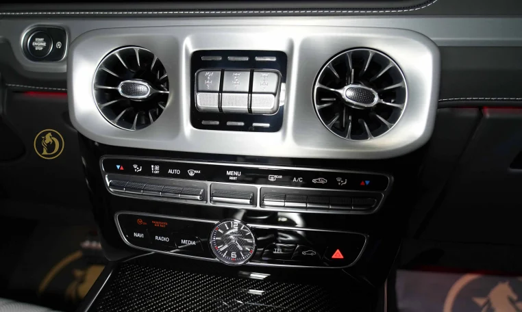 Mercedes G63 AMG in China Blue Dealership in UAE