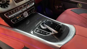 Mercedes g63 in Gray Car Dealership in Dubai