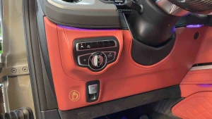 Mercedes g63 in Gray Super Car Dealership in Dubai