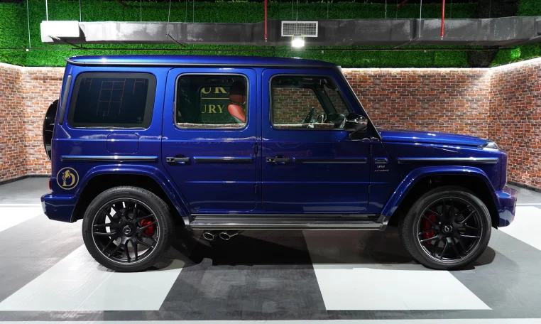 Buy MERCEDES G-63 in Blue Super Car in UAE Dubai