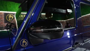 MERCEDES G-63 in Blue Dealership in Dubai