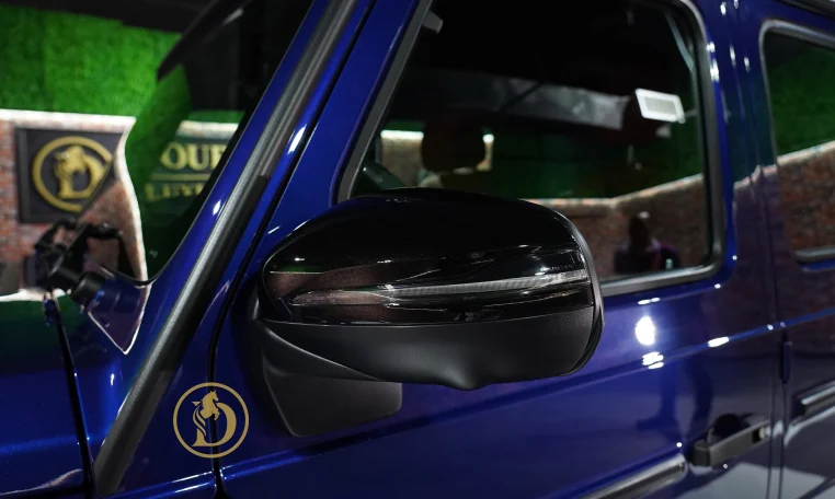 MERCEDES G-63 in Blue Dealership in Dubai