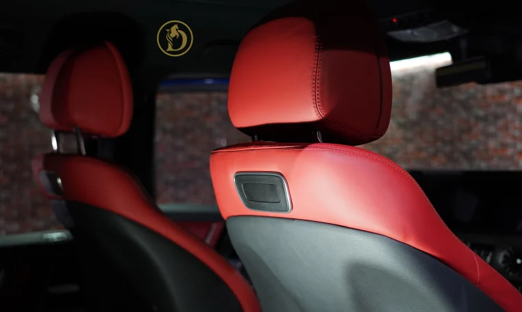 MERCEDES G-63 in Blue Dealership in UAE