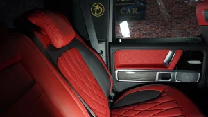 MERCEDES G-63 in Blue Super Car Dealership in UAE