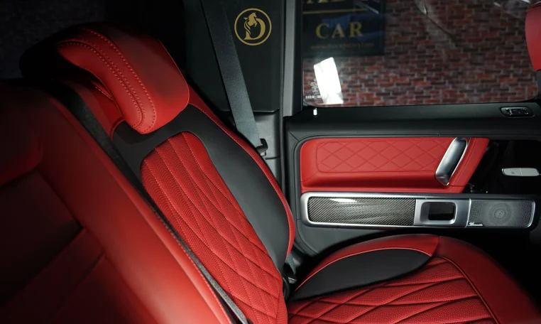 MERCEDES G-63 in Blue Super Car Dealership in UAE