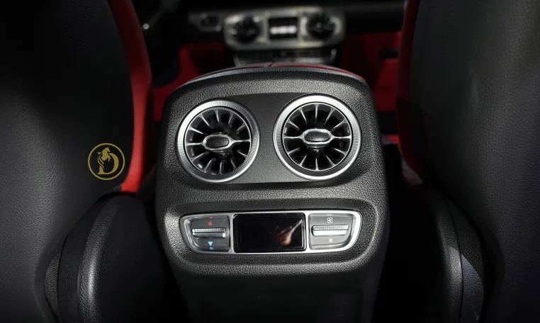 MERCEDES G-63 in Blue Luxury Car Dealership in UAE