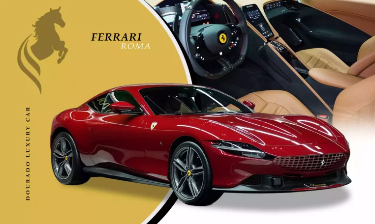 2023 Ferrari Roma: Exquisite Red Rosso Mugello Exterior