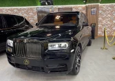 Buy Rolls Royce Cullinan in Black in Dubai UAE