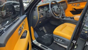 Rolls Royce Cullinan in Black Dealership in UAE