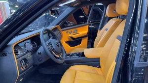Rolls Royce Cullinan in Black Car Dealership in Dubai