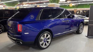 Rolls Royce Cullinan 2019 in Blue Exotic Car for Sale in UAE